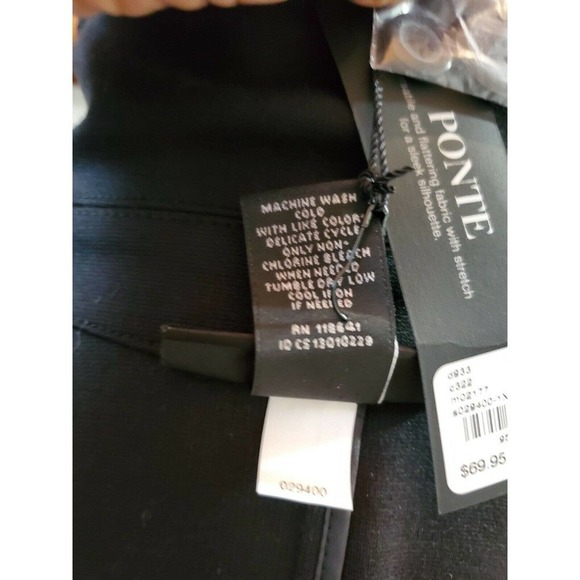 Lane Bryant Women's Blue Polyester & Rayon LongSleeve Button Blazer Coat - Picture 11 of 12